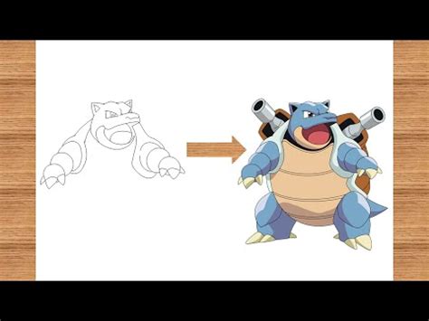 Drawing Blastoise: A Comprehensive Guide for Pokémon Fans.